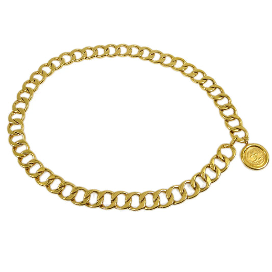 Chanel Medallion Chain Belt Small Good
