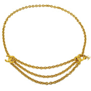Chanel CC Chain Belt Gold 684 Small Good