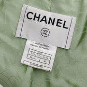 Chanel Collarless Jacket Light Green 02P #36