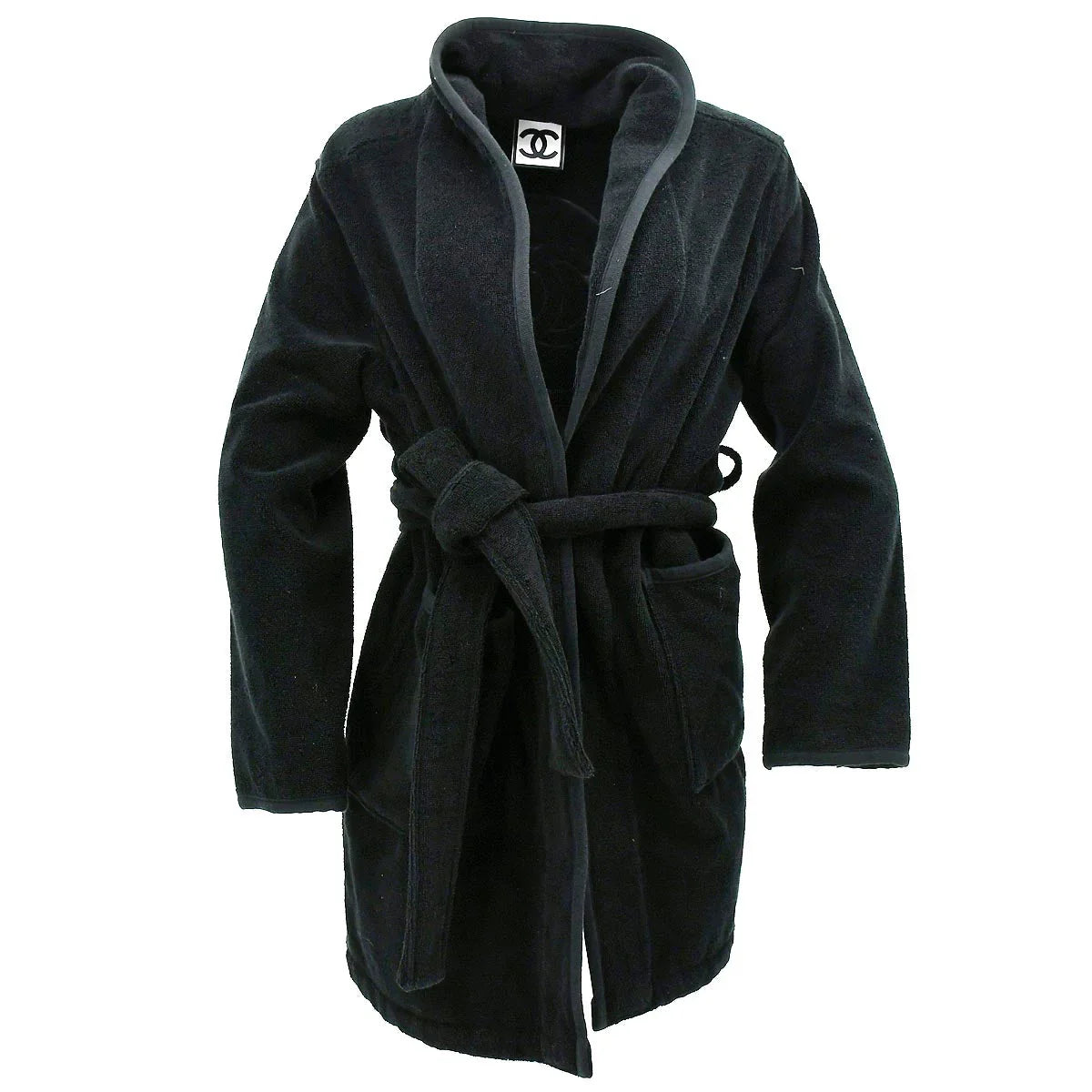 Chanel Sport Line Bathrobe Black 09C #1