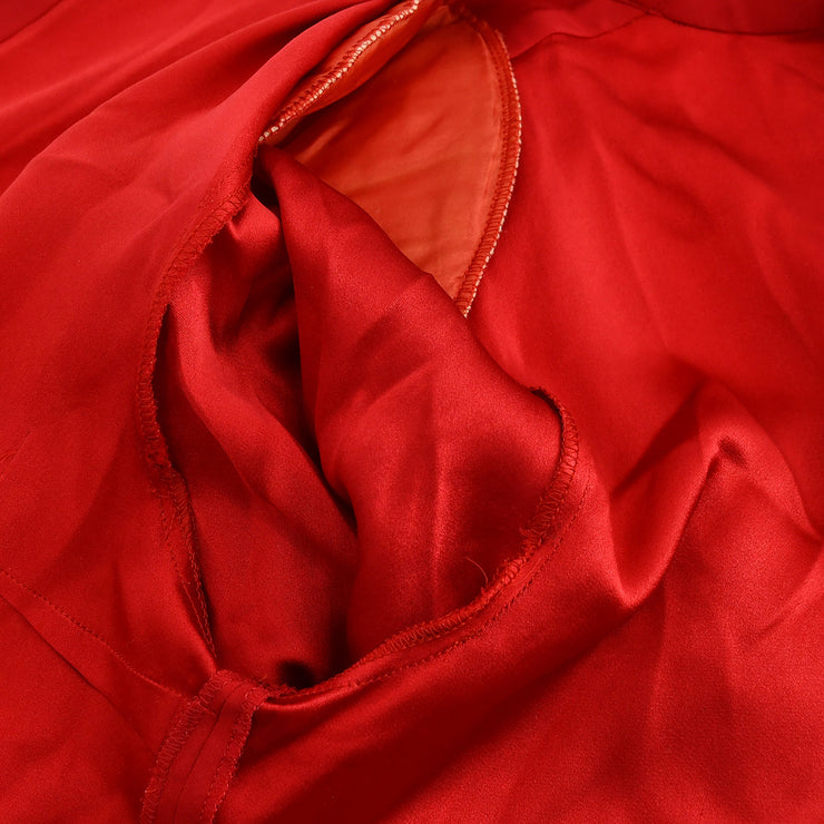 Chanel Blouse Shirt Red 11 #40