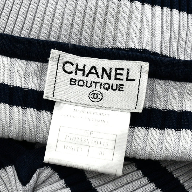 Chanel Sleeveless Tops Gray 98P #40