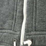 Chanel Sport Line Hoodie Zip Up Tops Gray 05P #38
