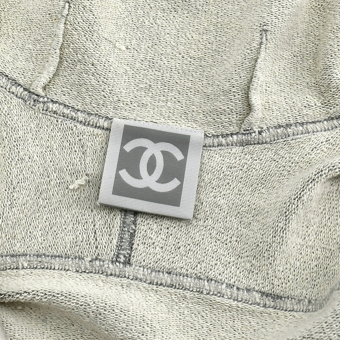 Chanel Sport Line Hoodie Zip Up Tops Gray 05P #38 – AMORE Vintage Tokyo