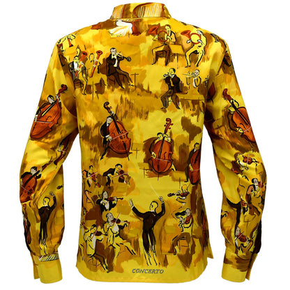 Hermes 1980s Shirt Blouse Yellow #38