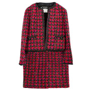 Chanel Setup Suit Jacket Skirt Pink 29 #36