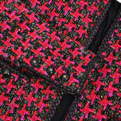 Chanel Setup Suit Jacket Skirt Pink 29 #36