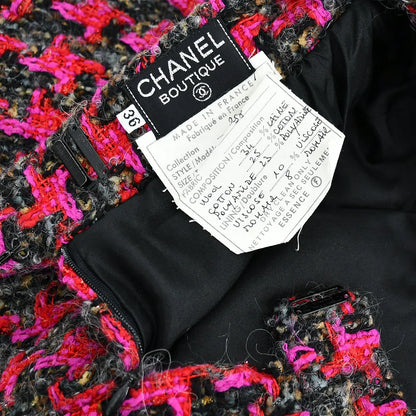 Chanel Setup Suit Jacket Skirt Pink 29 #36