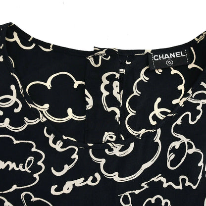 Chanel Sleeveless Tops Black