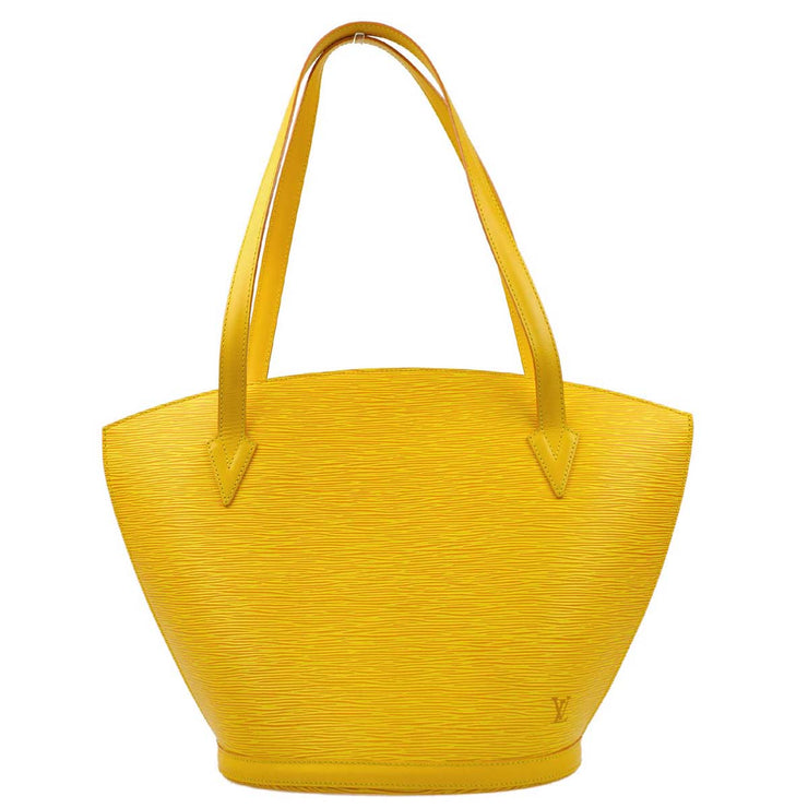 Louis Vuitton 1995 Yellow Epi Saint Jacques Shopping Tote Bag M52269