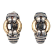 Hermes Earrings Clip-On Silver