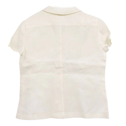 Chanel Shirt White 97P #38