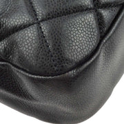 Chanel Black Caviar Shoulder Tote Bag