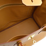 Hermes 2002 Natural Ardennes Birkin 35 Handbag