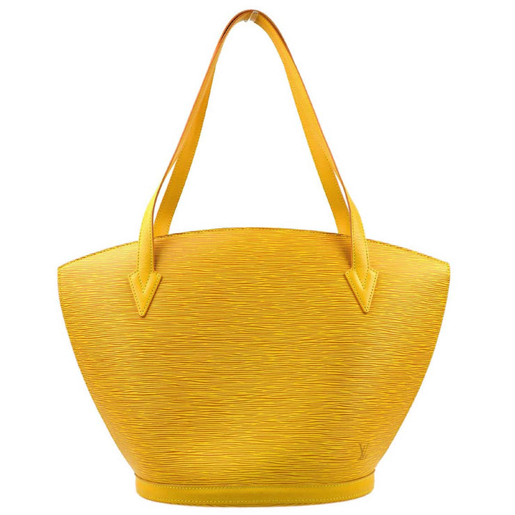 Louis Vuitton 1996 Yellow Epi Saint Jacques Shopping Tote Bag M52269