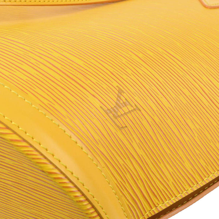 Louis Vuitton 1996 Yellow Epi Saint Jacques Shopping Tote Bag M52269