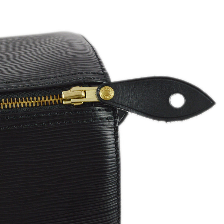 Louis Vuitton 1992 Black Epi Speedy 30 Handbag M43002