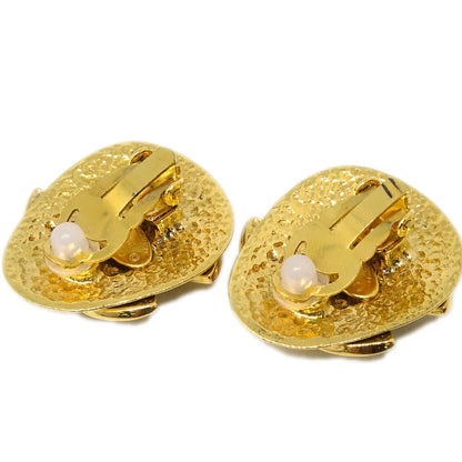Chanel Earrings Clip-On Gold 94P