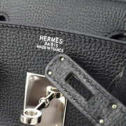 Hermes 2006 Black Vache Liegee Birkin 30 Handbag