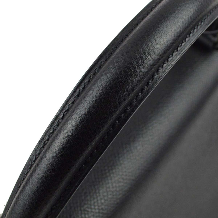 Hermes 2005 Black Epsom Kelly 32 Retourne 2way Shoulder Handbag