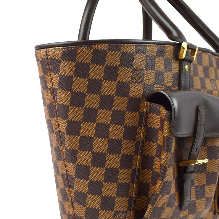 Louis Vuitton 2003 Damier Manosque GM Tote Bag N51120