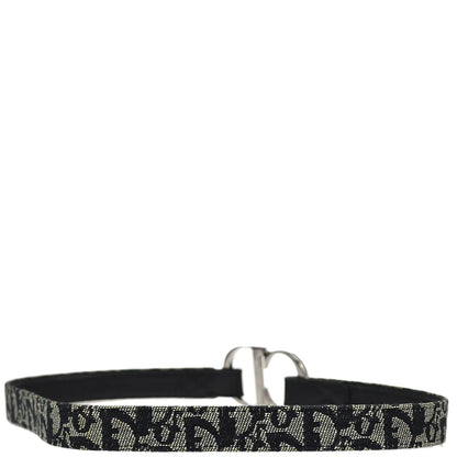 Christian Dior Trotter Belt Black #75 Small Good