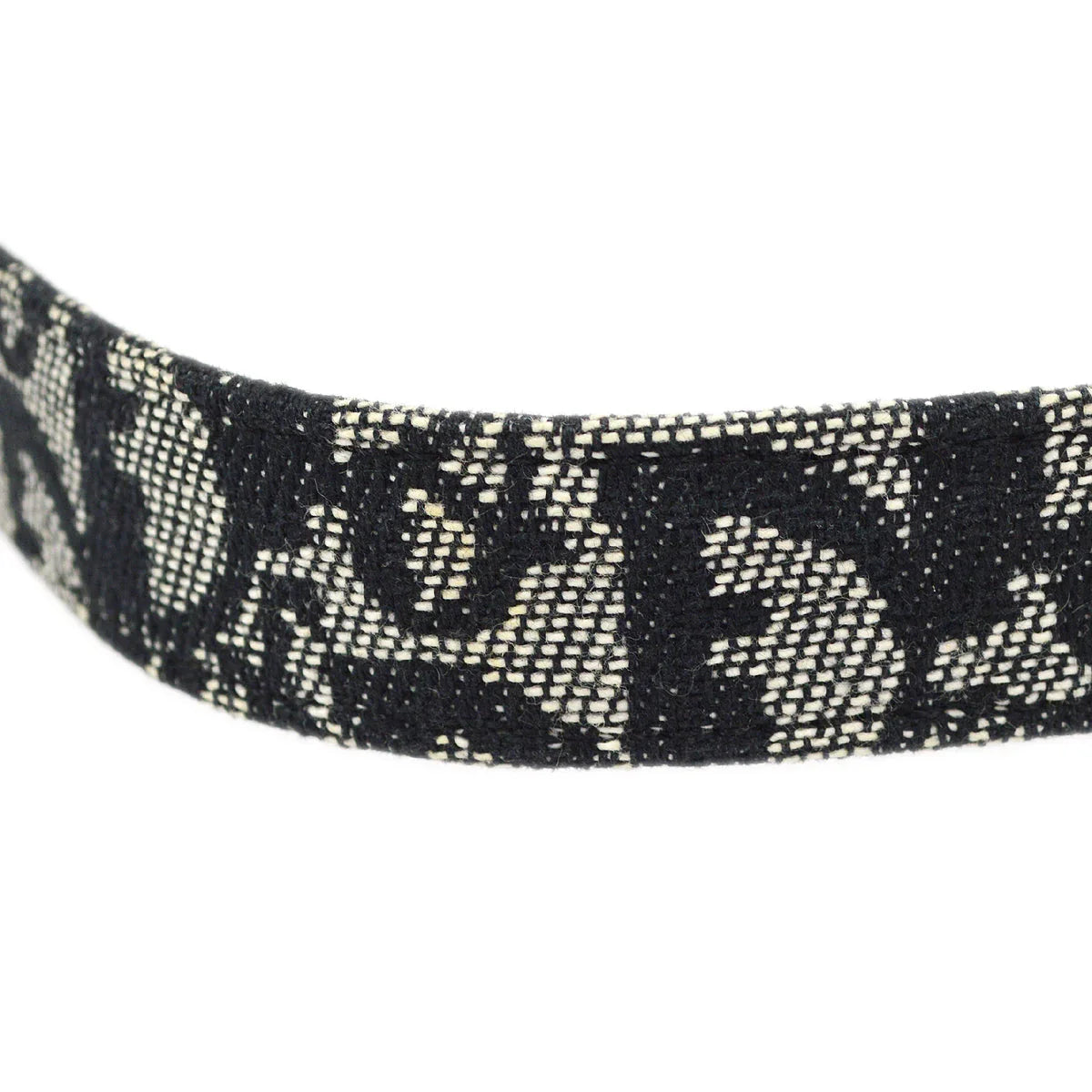 Christian Dior Trotter Belt Black #75 Small Good
