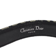 Christian Dior Trotter Belt Black #75 Small Good