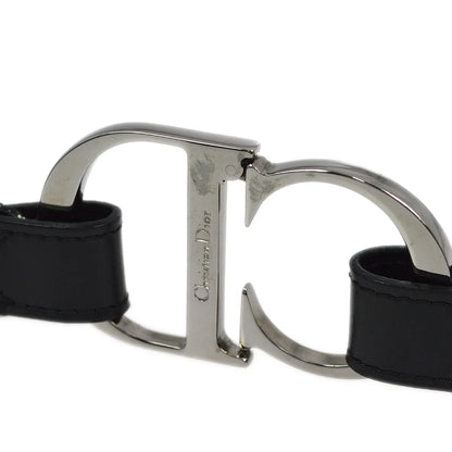 Christian Dior Trotter Belt Black #75 Small Good
