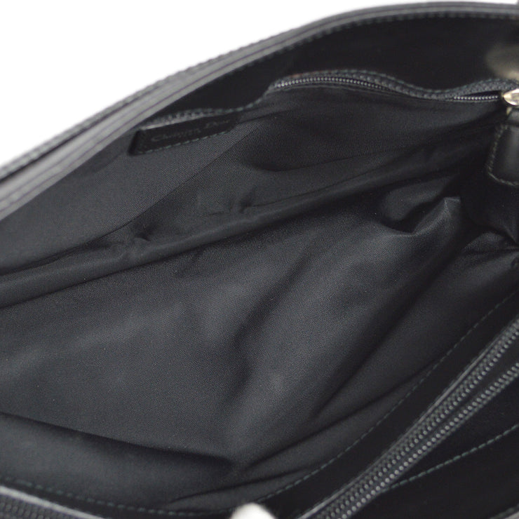 Christian Dior 2002 Black Trotter Handbag