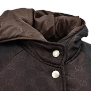 Gucci Hooded Coat Brown