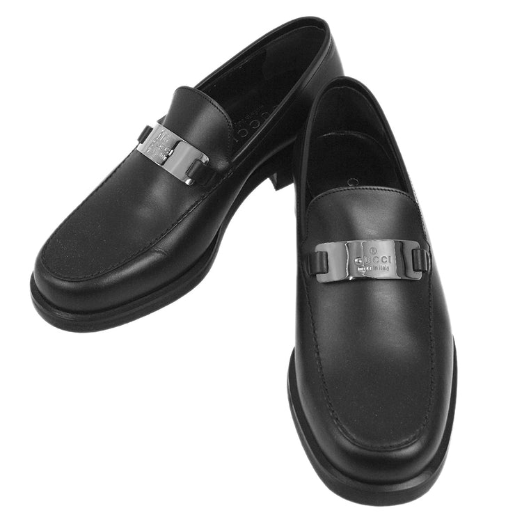 Gucci * Black Loafers Shoes #36 C