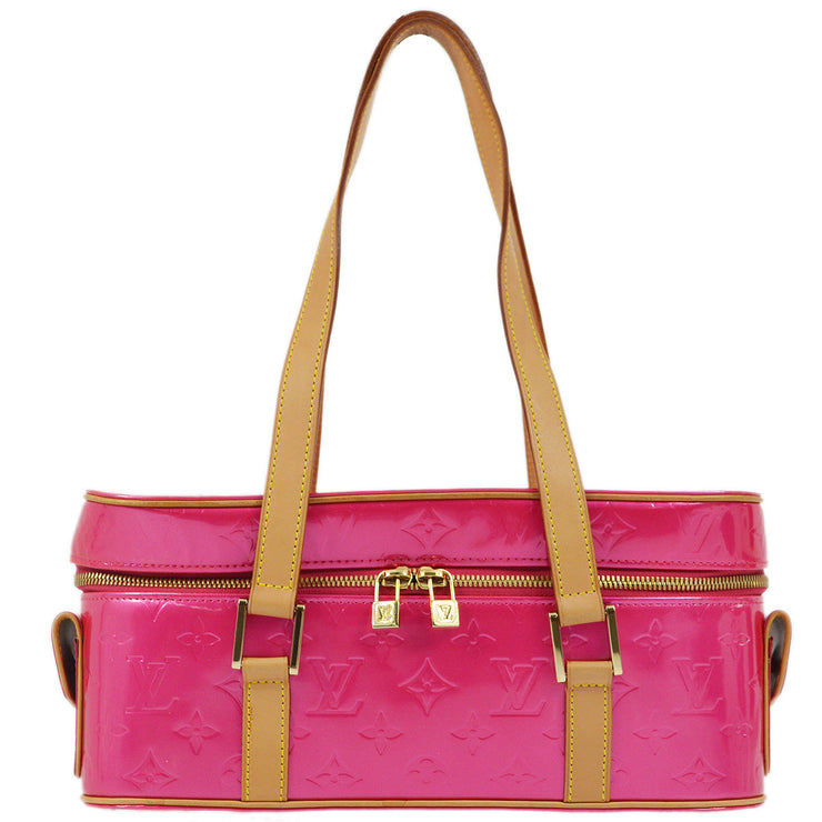 Louis Vuitton 2003 Pink Vernis Sullivan Horizontale GM Handbag M91267