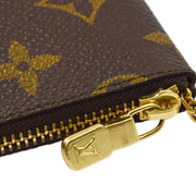 Louis Vuitton 1991 Monogram Pochette Cles Coin Purse Wallet M62650