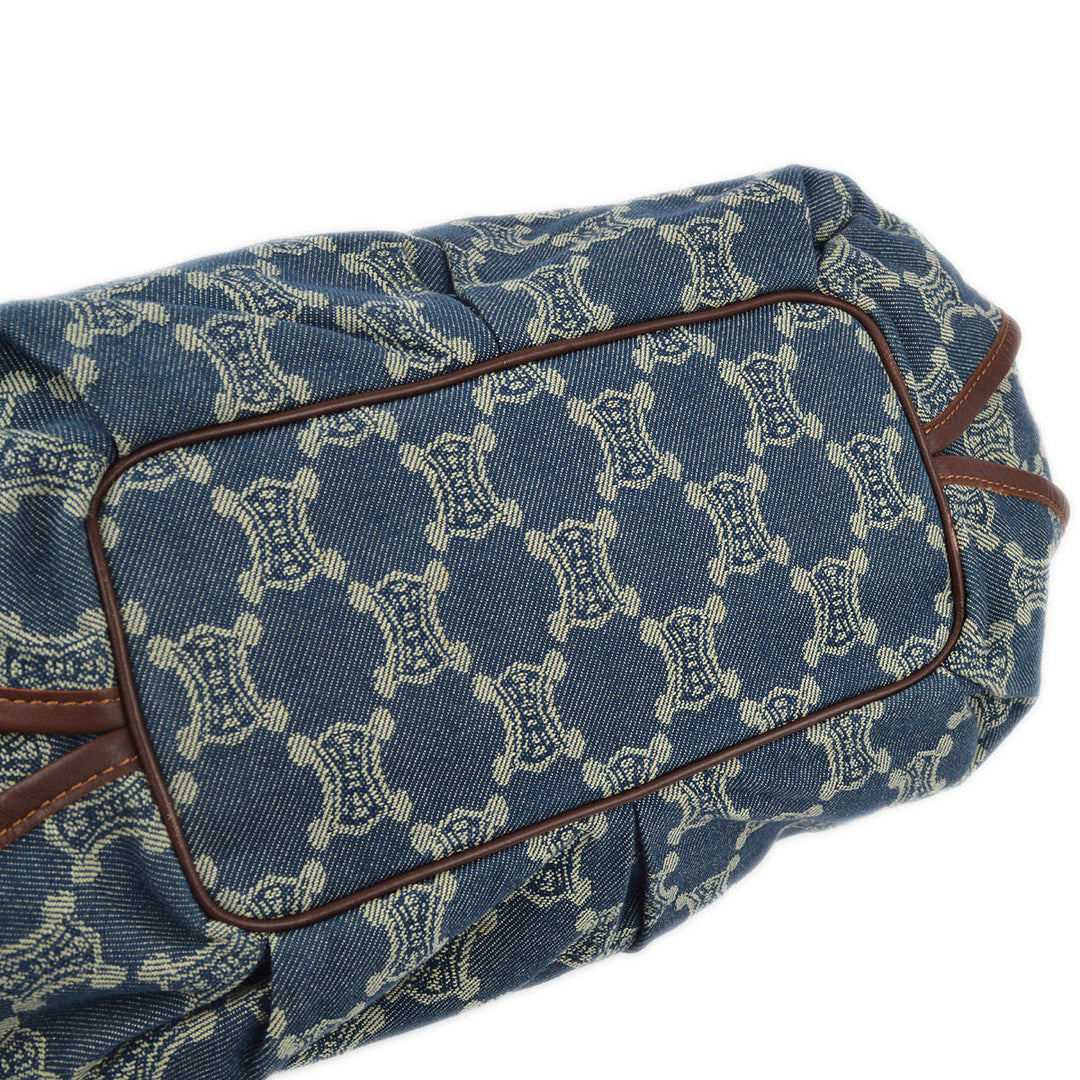 Celine Blue Denim Macadam Tote Handbag – AMORE Vintage Tokyo 