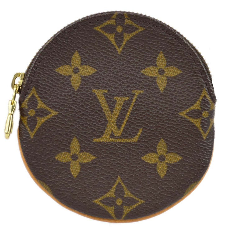 Louis Vuitton Monogram Porte Monnaie Rond Coin Case M61926