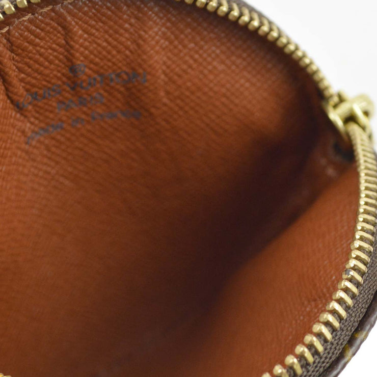 Louis Vuitton Monogram Porte Monnaie Rond Coin Case M61926