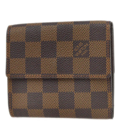 Louis Vuitton 2006 Damier Portefeuille Elise Bifold Wallet N61654