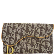 Christian Dior Brown Trotter Wallet Purse