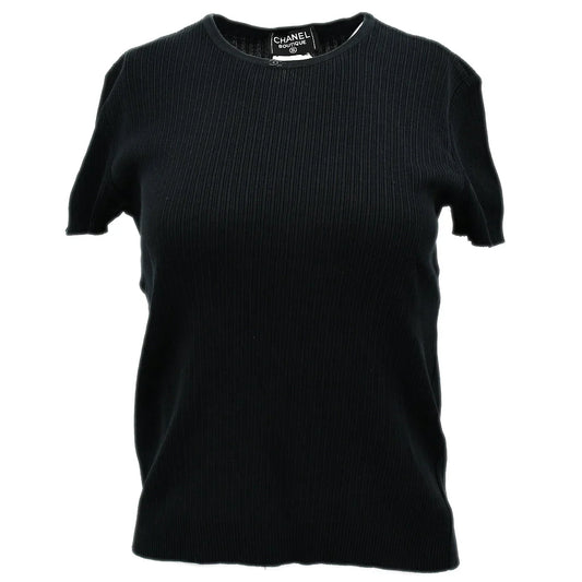Chanel T-shirt Black #40