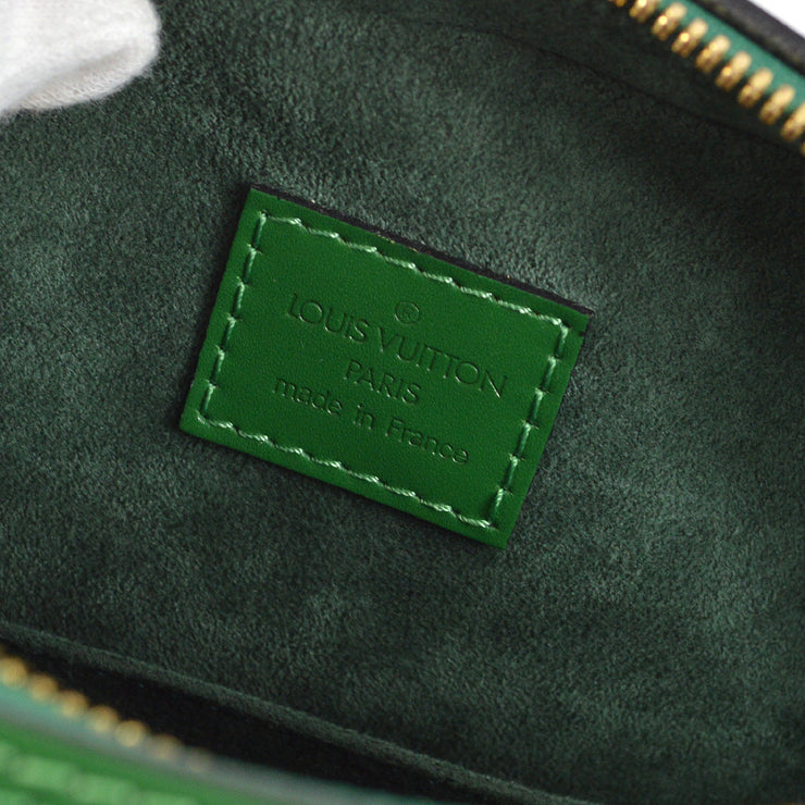 Louis Vuitton 1998 Green Epi Sablon Handbag M52044