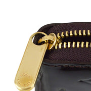 Louis Vuitton 2008 Purple Vernis Zippy Coin Purse Wallet M93607