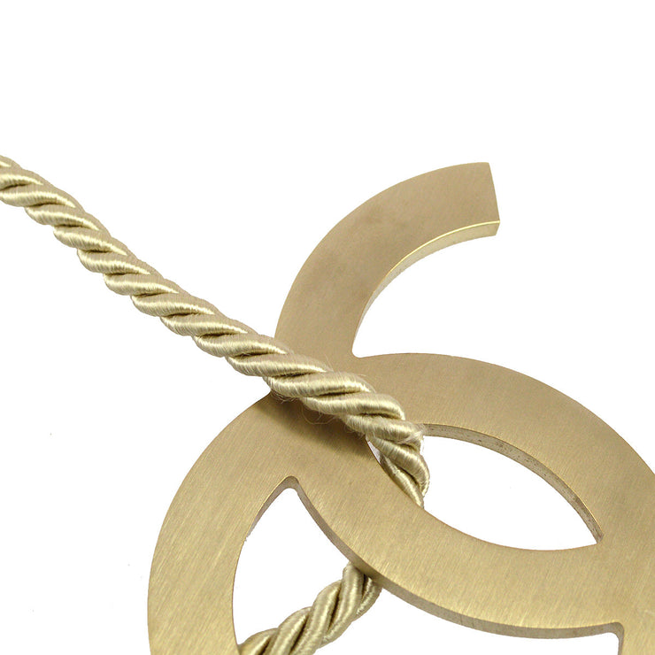 Chanel * Gold CC Pendant Necklace 08P