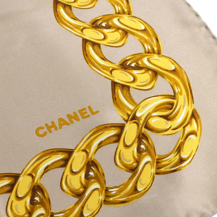 Chanel Scarf Beige Small Good