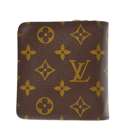 Louis Vuitton 2006 Monogram Compact Zip Wallet M61667