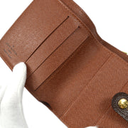 Louis Vuitton 2006 Monogram Compact Zip Wallet M61667