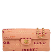 Chanel Pink COCO East West Shoulder Bag