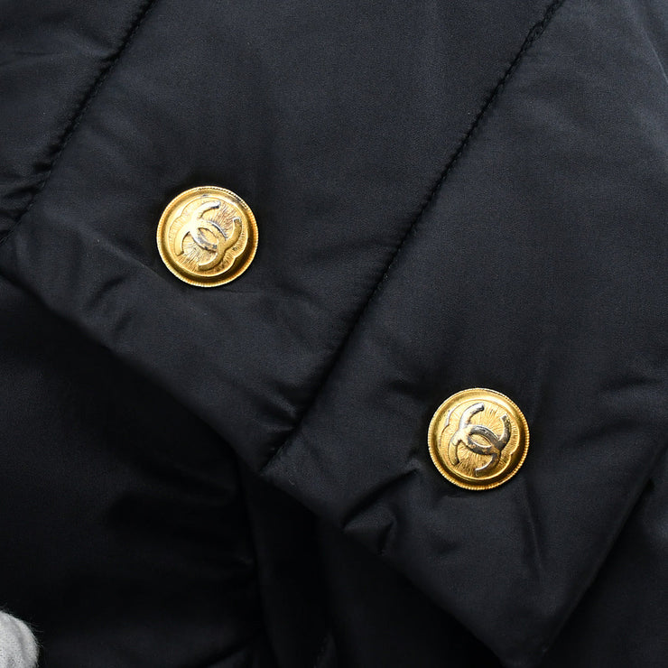 Chanel Zip Up Jacket Black #42