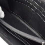Prada Black Nylon Zippy Long Wallet