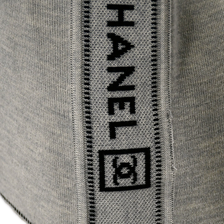 Chanel Sport Line Zip Up Tops Gray 03A #38